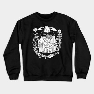 Crystals and Succulents Crewneck Sweatshirt